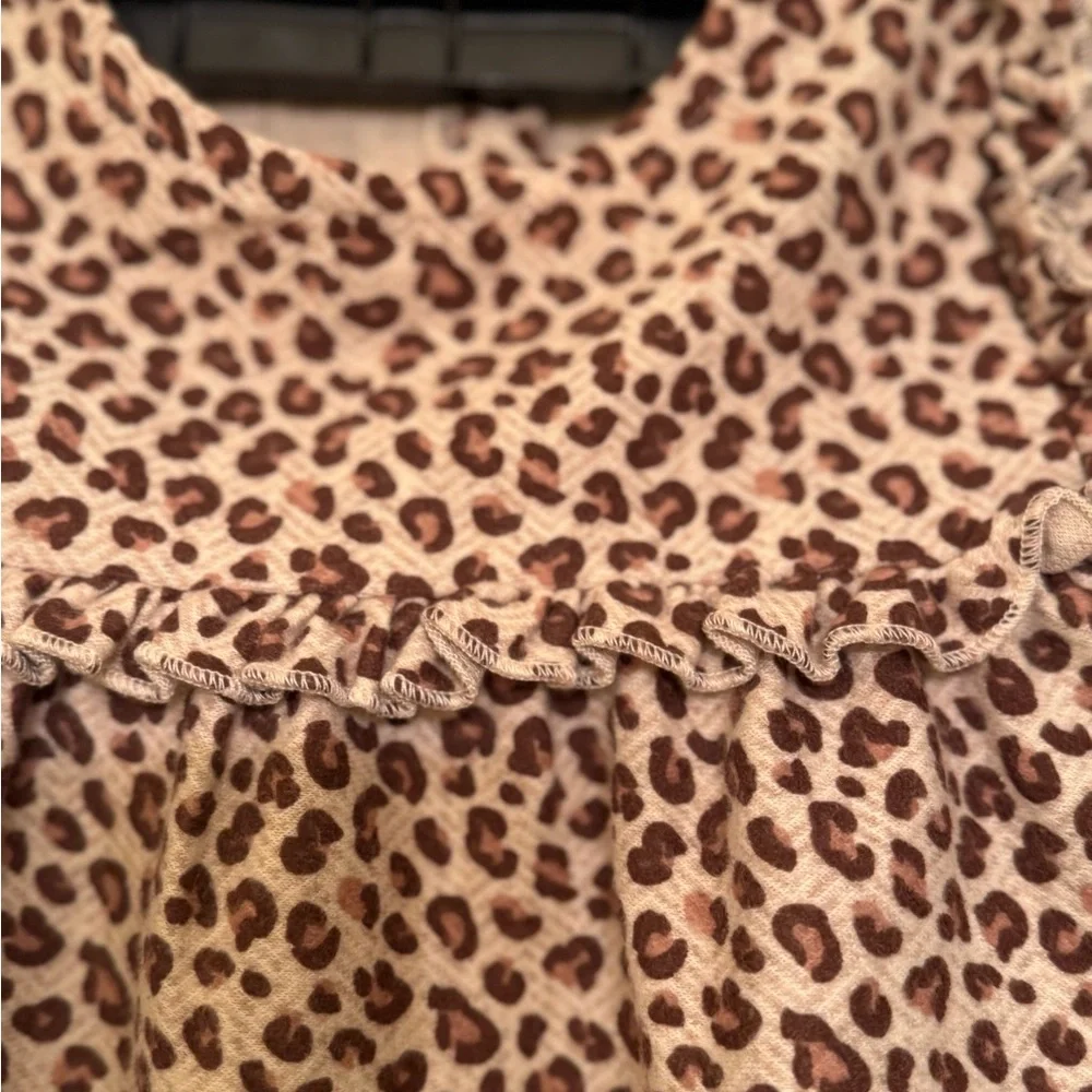 Zara Leopard Print Toddler dress